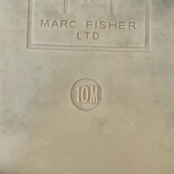 Marc Fisher  Lonnie Slingback Sandal in Black/Cream sz 10M - Picture 9 of 9